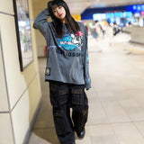 GA×GALFY-安定の別注デニムカーゴパンツ