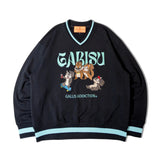 GARISU-チル友Vネックトレーナー