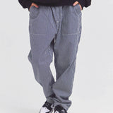 GUNG HO EAZY FATIGUE PANTS -BLACK DENIM/HICKORY-