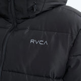 RVCA BACK PRINT PUFFER JKT