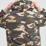 GA STONE 柄ZIP HOODIE