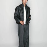 SKOOKUM/LAMB レザー　ブルゾン