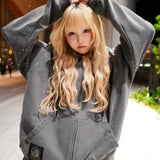 GA×GALFY-きらピカジップパーカー