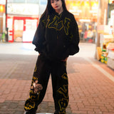 GA×GALFY-スウェードキラキラSETUP