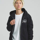 AVIREX -VARSITY LOGO SWEAT PARKA