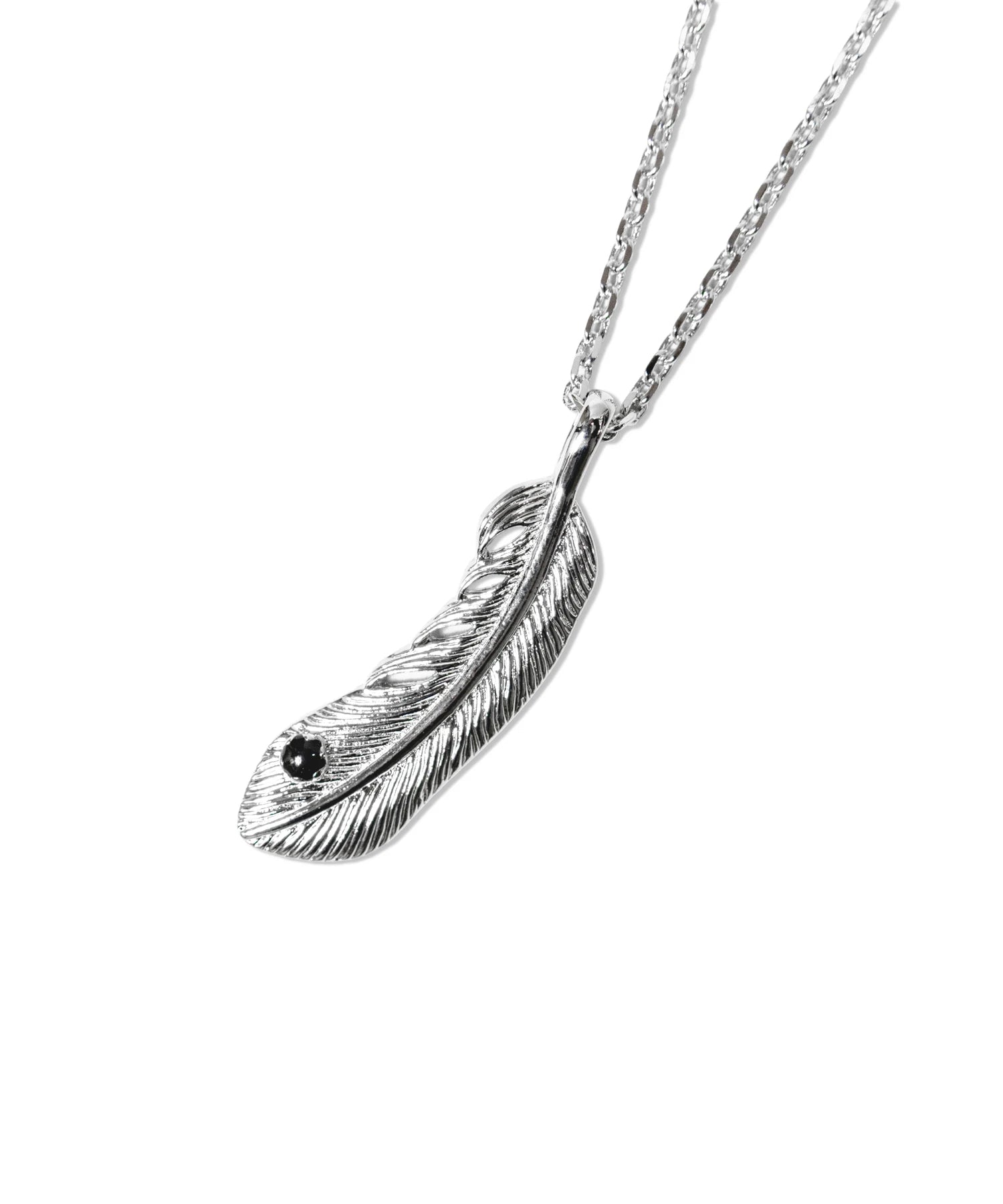 GA AST FEATHER NECKLACE