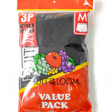 FRUIT OF THE LOOM TCﾌﾗｲｽ ﾎﾞｸｻｰﾌﾞﾘｰﾌ 3Pｾｯﾄ