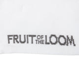 FRUIT OF THE LOOM ｶﾗﾌﾙﾗｲﾝ平編Bｸｫｰﾀｰｿｯｸｽ 3足ﾊﾟｯｸ