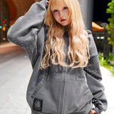 GA×GALFY-きらピカジップパーカー