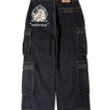 GA×GALFY-安定の別注デニムカーゴパンツ