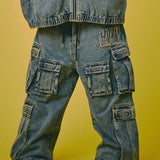 GALFY-ぐるグニャデニムカーゴ