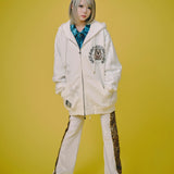 GALFY-ピカピカ骨骨パーカー