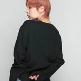 JE-SELECT-ショート丈-WAFFLE SLEEVE T