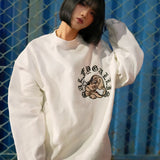 GA×GALFY-安心のサークルロゴクルースウェット