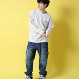 YOIDORE/酔いどれ ジンディンロウ コラボ クルーネックスウェット