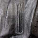 Town craft leather derby jacket