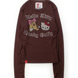 GALFY×KITTY-キラキラキティガルTee