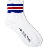 FRUIT OF THE LOOM ｶﾗﾌﾙﾗｲﾝ平編Aｸｫｰﾀｰｿｯｸｽ 3足ﾊﾟｯｸ