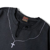 Thrifty look ROSERY CREW-NECK SWEAT