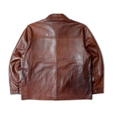 JOHNBULL-ゴートレザー・カーコート