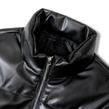 JE-ビンテージPU　パフジャケット