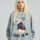 JE-Yeah.DOG&CAT.Nikukyu-クルースウェット