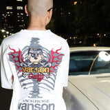 JACKROSE×VANSON×GALFY-骨犬Tee