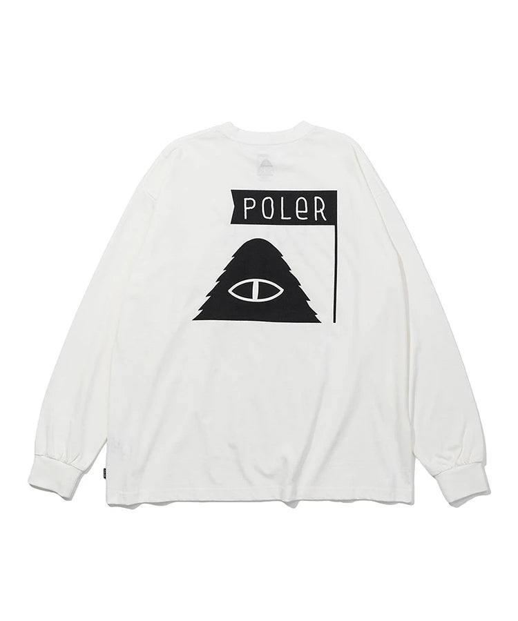 POLER FURRY FONT RELAX FIT L/S TEE