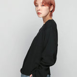 JE-SELECT-ショート丈-WAFFLE SLEEVE T