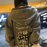 GA×GALFY-安定の別注デニムフードジャケット