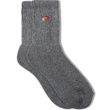 FRUIT OF THE LOOM ゆるﾘｯﾁｪﾙ刺繍ｸｫｰﾀｰｿｯｸｽ 3足ﾊﾟｯｸ