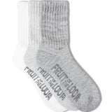 FRUIT OF THE LOOM ｼﾝｶｰﾊﾟｲﾙｸｫｰﾀｰｿｯｸｽ 3足ﾊﾟｯｸ