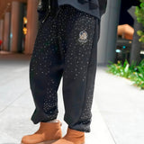 GA×GALFY-きらピカスウェットパンツ