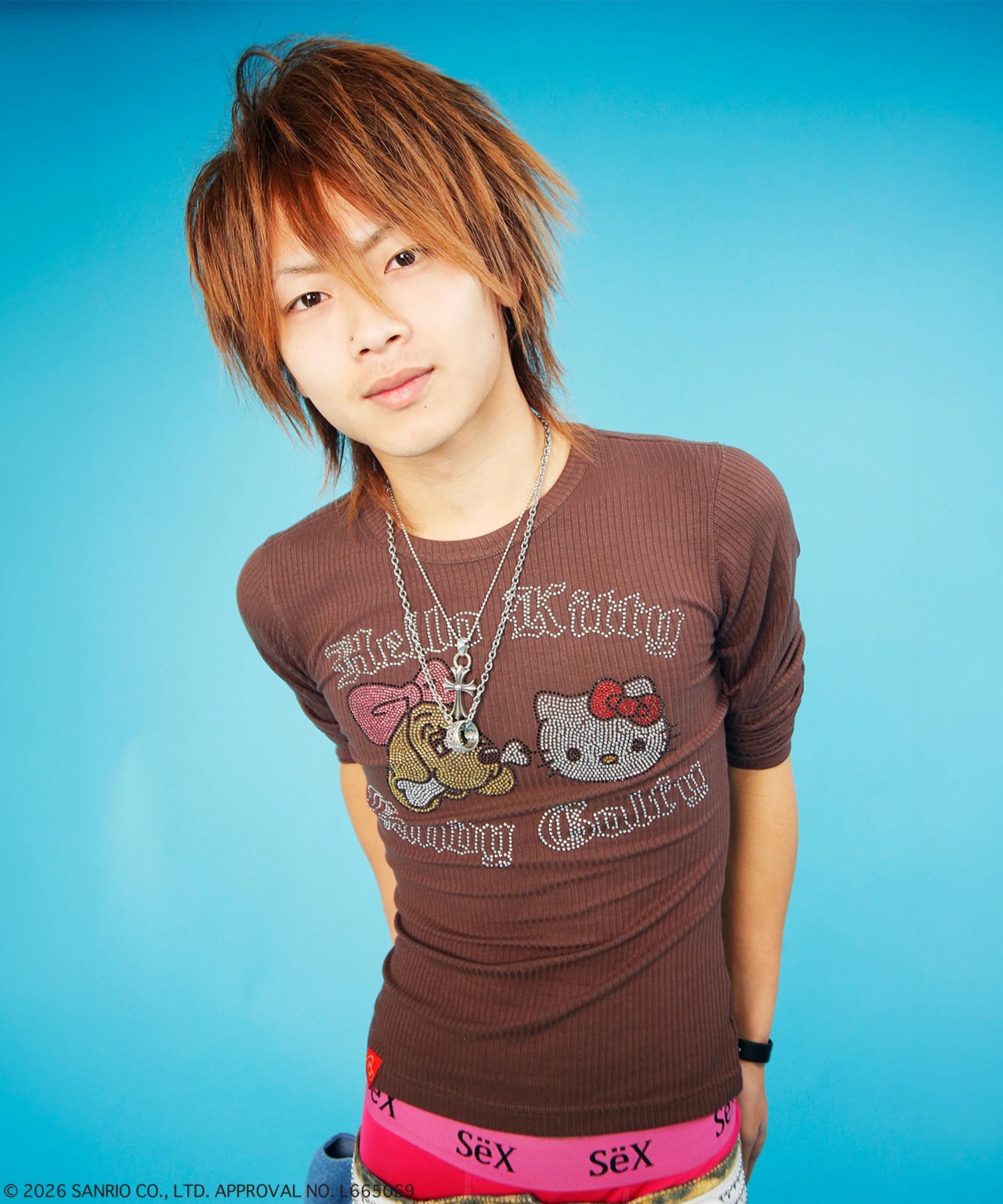 GALFY×KITTY-キラキラキティガルTee