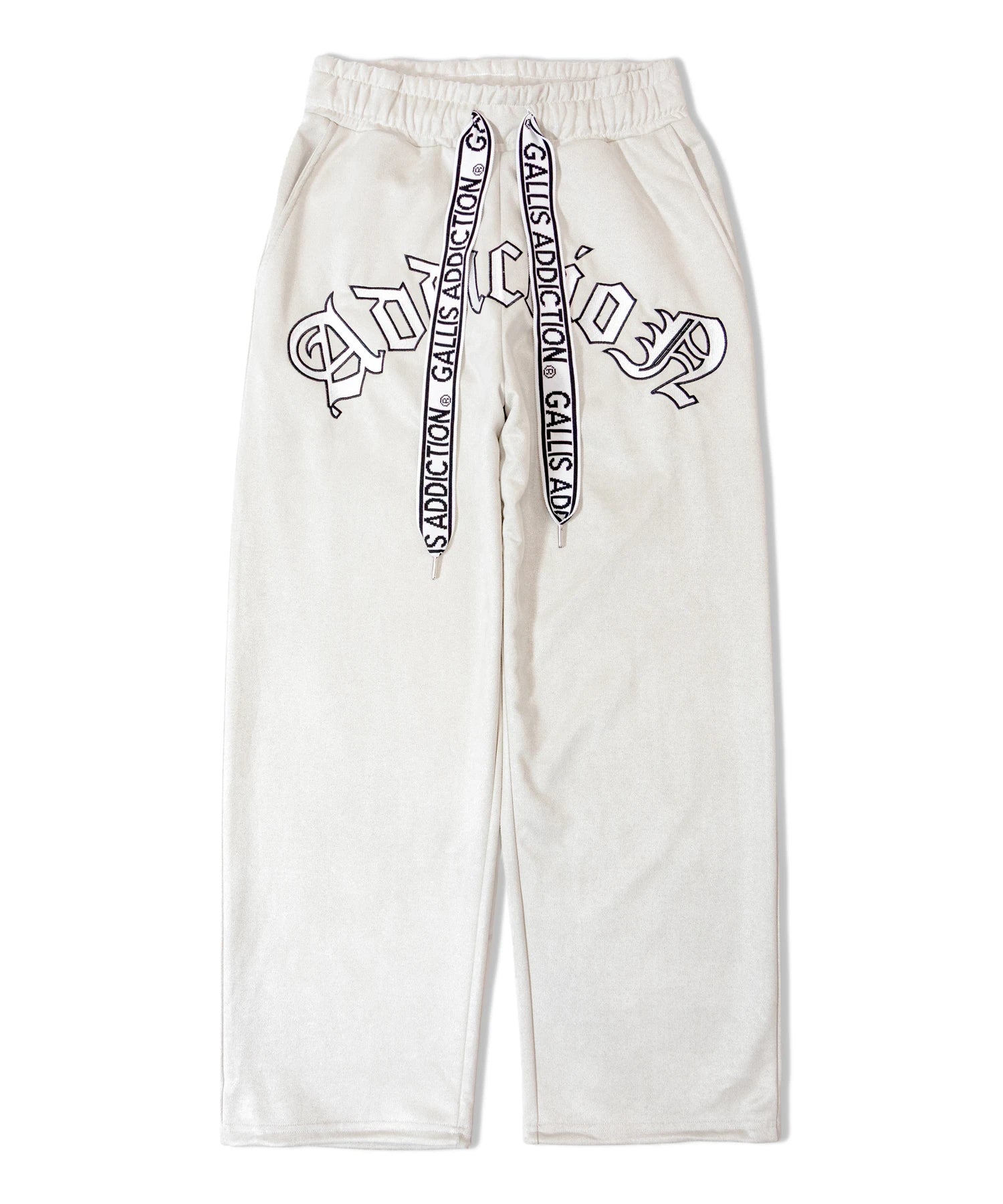 GA SUEDE 刺繍 PANTS