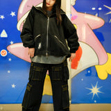 GA×GALFY-安定の別注デニムフードジャケット