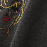 SCHOTT-PIGMENT  CREW SWEAT