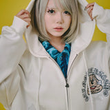 GALFY-ピカピカ骨骨パーカー