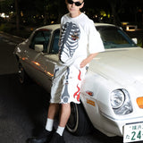 JACKROSE×VANSON×GALFY-骨犬Shorts