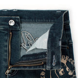 GALFY-ぎゃるちゃんファーデニムミニ