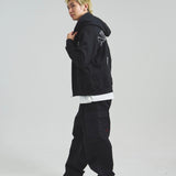 AVIREX -VARSITY LOGO SWEAT PARKA