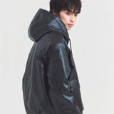 JE-ビンテージPU　A-2タイプ パーカー