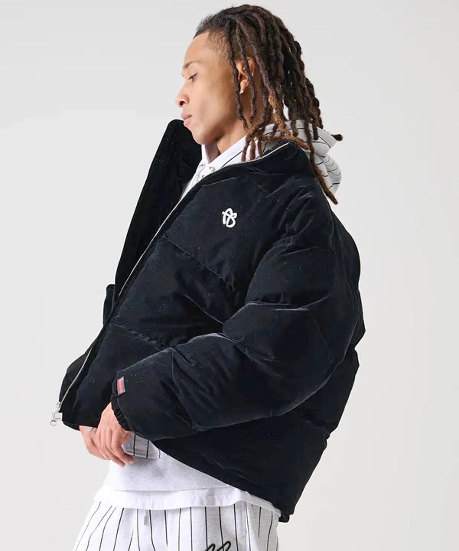 FUBU-Velor Puffer Jacket