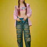 GALFY-CLUBジップパーカー