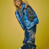 GALFY-ピカピカ骨骨レーザーかも？デニム