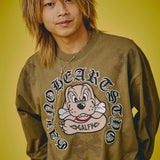 GALFY-ピカピカ骨骨ロンTee