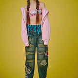 GALFY-CLUBジップパーカー