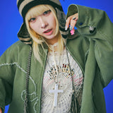 GALFY-百合の紋紋カバーオール