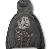 GALFY-ぐるグニャデニムパーカー