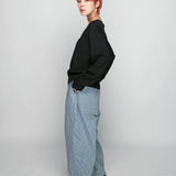 JE-SELECT-ショート丈-WAFFLE SLEEVE T